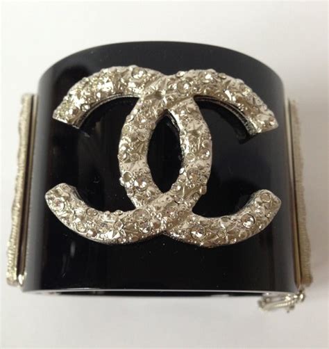 silver chanel cuff|chanel cuff jewelry.